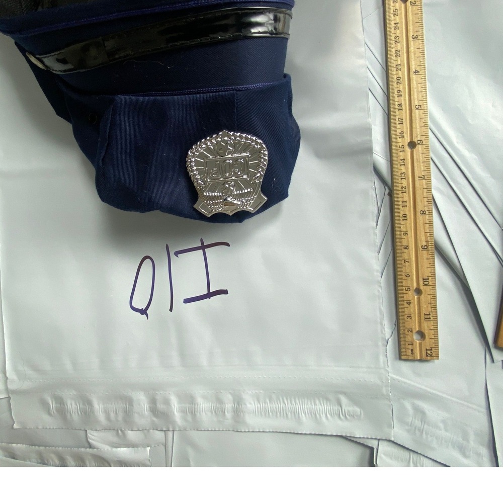 Vintage‎ Style Police Hat Cap with Emblem